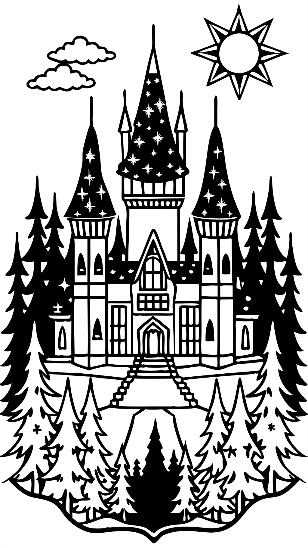 dark coloring pages pdf